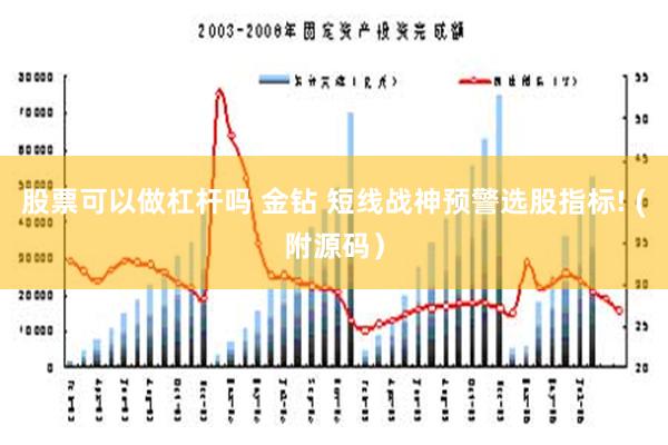 股票可以做杠杆吗 金钻 短线战神预警选股指标! (附源码）