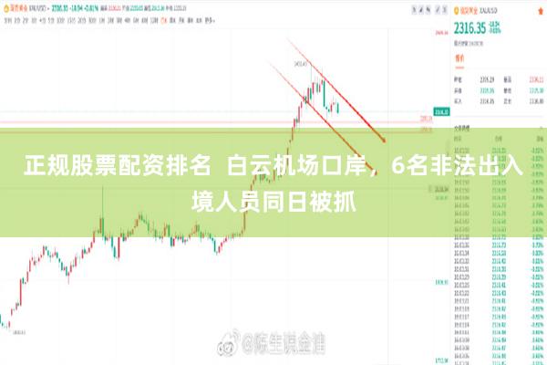 正规股票配资排名  白云机场口岸，6名非法出入境人员同日被抓