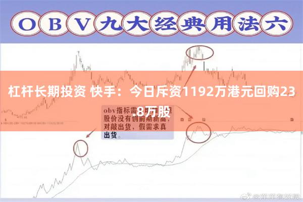 杠杆长期投资 快手：今日斥资1192万港元回购23.8万股