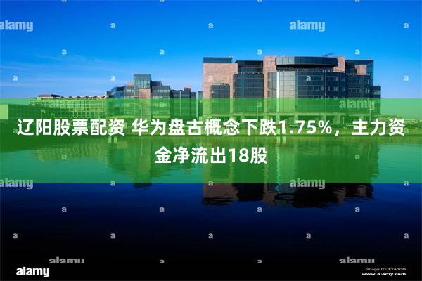 辽阳股票配资 华为盘古概念下跌1.75%，主力资金净流出18股